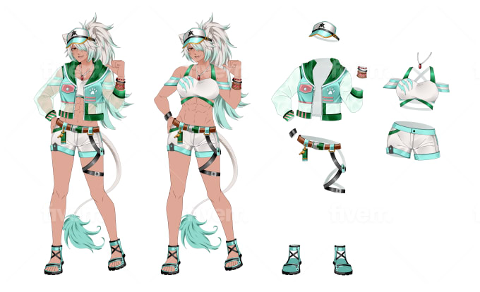 Anime clothes store designs drawings